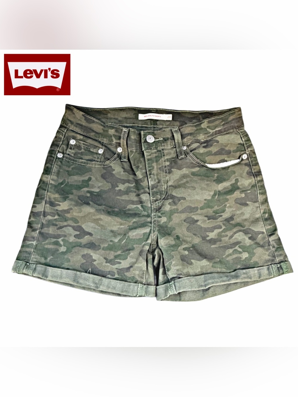 Levi's Camo Shorts